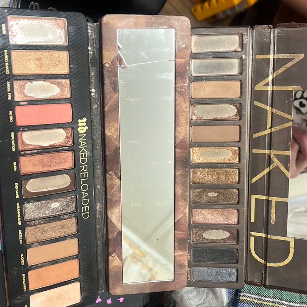 Urban decay naked pallets the first one and reloaded